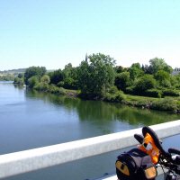 Zicht over de Donau